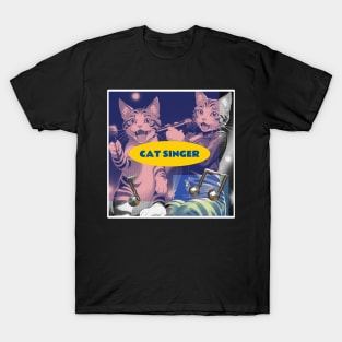 Cat Singer T-Shirt